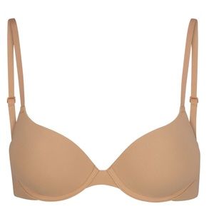 SKIMS FITS EVERYBODY PUSH UP BRA IN OCHRE SIZE 36D